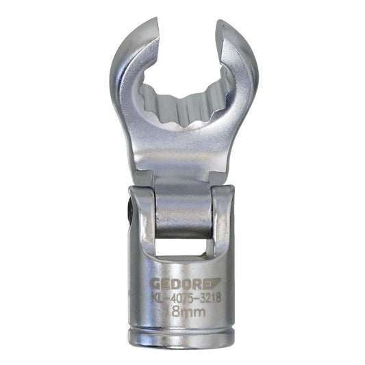 KL-4075-3218 - Llave de estrella para juntas SW18, D-6 puntas, 3/8" - Ferrotecnia