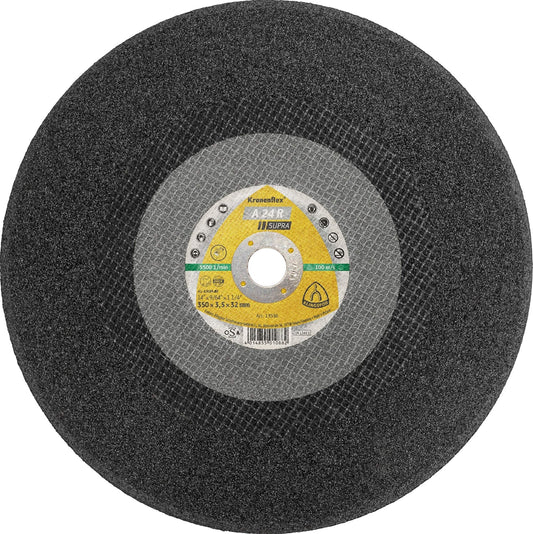 Klingspor 13536 - Disco de corte Kronenflex para metal A 24 R Supra, 350 x 3,5 x 32 mm