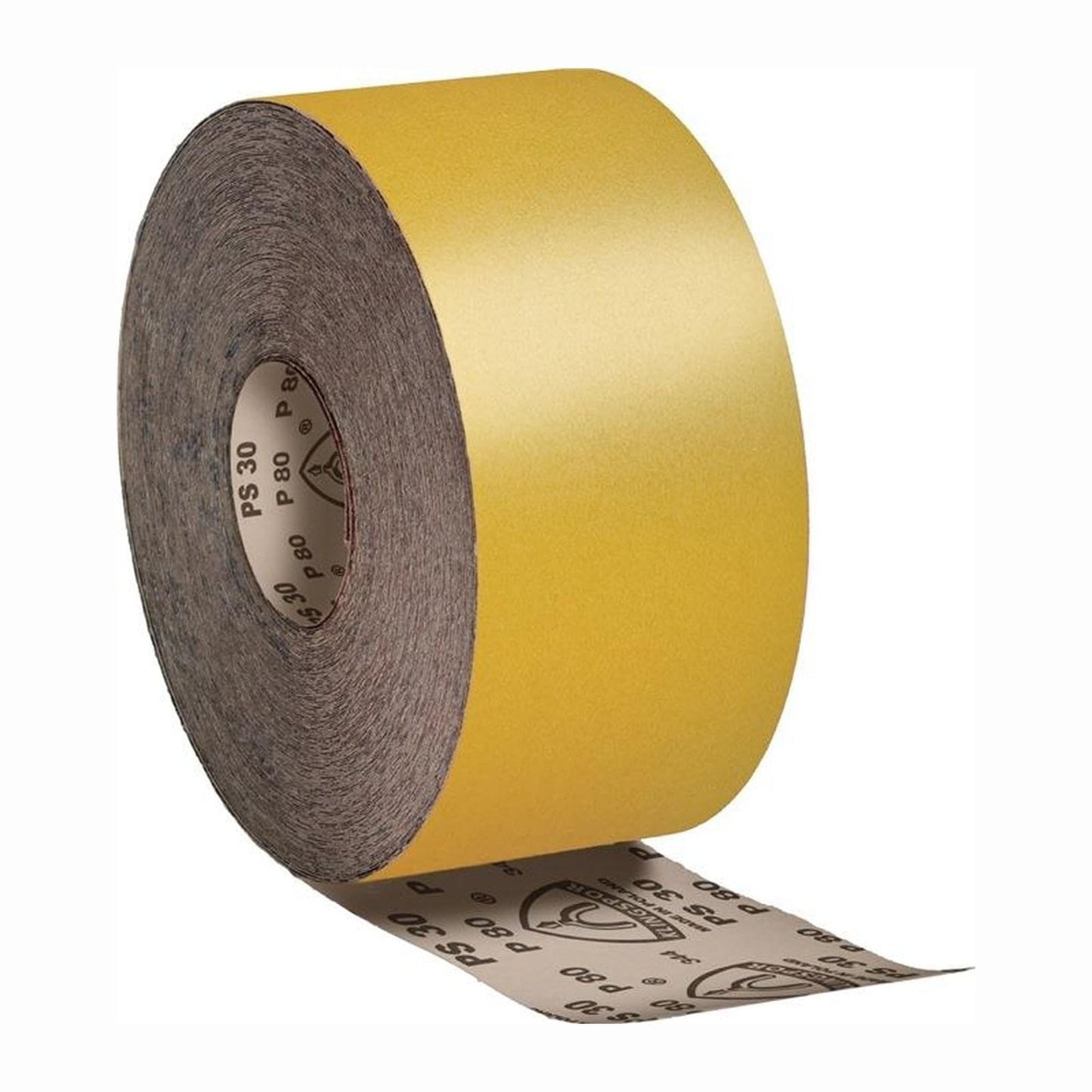 Klingspor 174088 - Rollo de papel de lija PS 30 D, grano 60, 115 mm x 50 m
