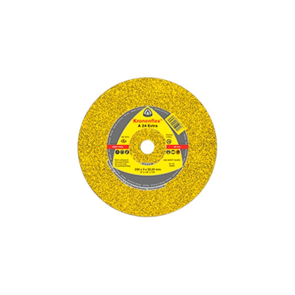 Klingspor 209016 - Disco de corte Kronenflex para metal A 24 Extra, 125 x 3,2 x 22,23 mm