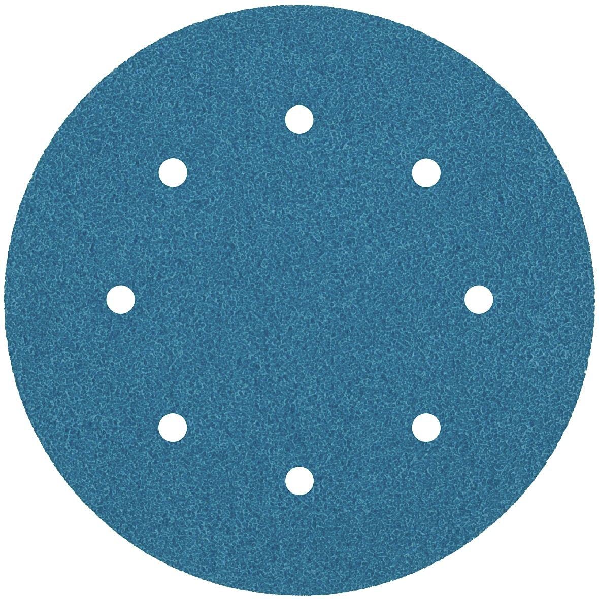 Klingspor 237787 - Disco de lija con velcro PS 21 FK, grano 400, 125 mm, para metal e inoxidable (Lote de 50 uds)