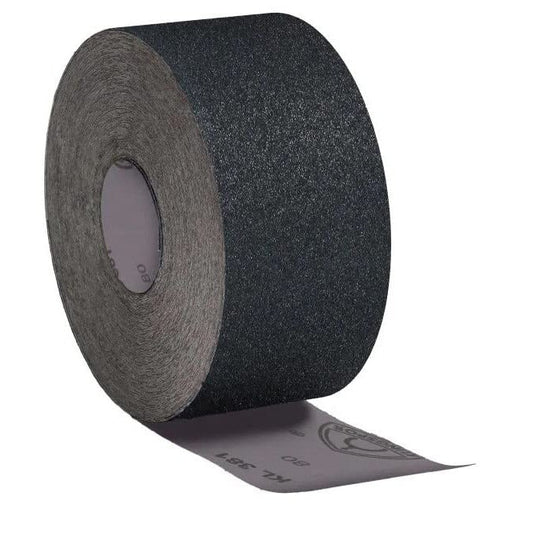 Klingspor 266240 - Rollo de tela abrasiva KL 381 J, grano 60, 200 mm x 50 m - Ferrotecnia