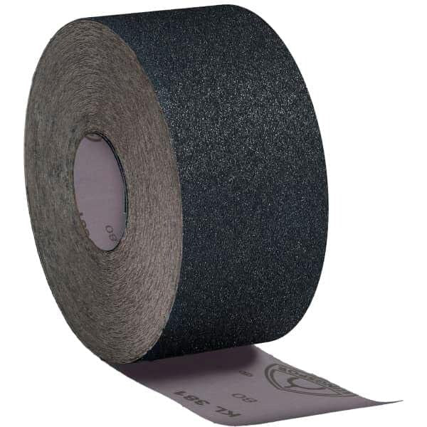 Klingspor 266274 - Rollo de tela abrasiva KL 381 J, grano 80, 200 mm x 50 m - Ferrotecnia