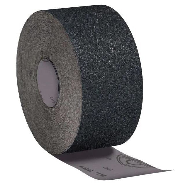 Klingspor 266303 - Rollo de tela abrasiva KL 381 J, grano 100, 200 mm x 50 m - Ferrotecnia