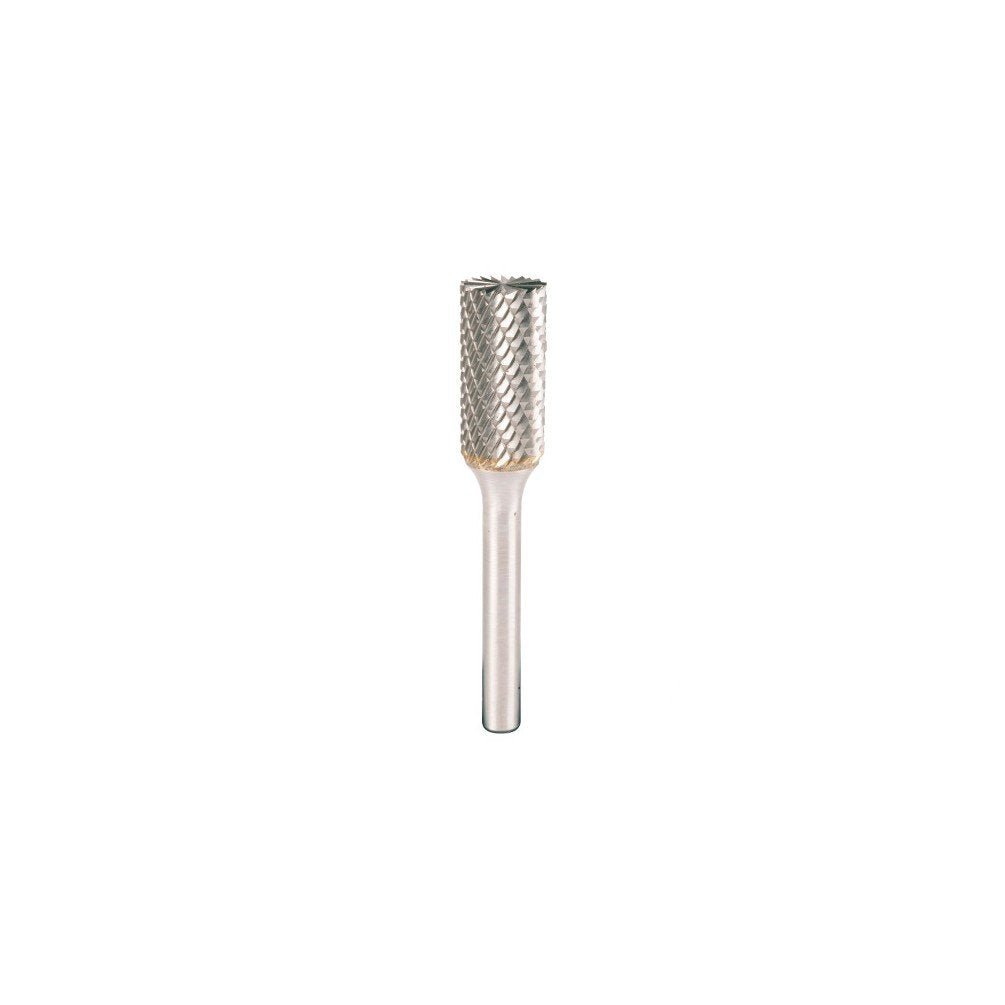 Klingspor 295532 - Fresa rotativa de metal duro HF 100 B cilíndrica con dentado frontal ZYAS, 6 x 18 mm, vástago de 6 mm