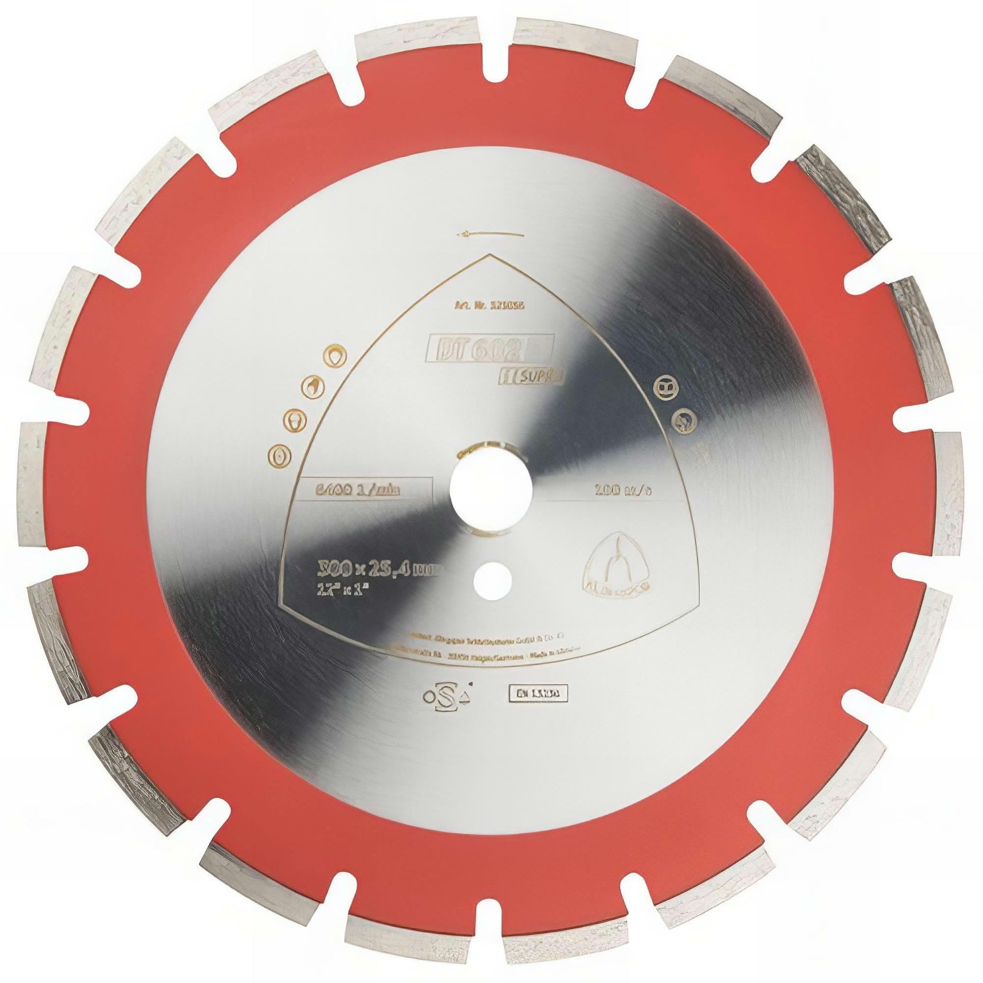 Klingspor 325088 - Disco de corte de diamante segmentado DT 602 B, 350 x 3,2 x 25,4 mm, para hormigón armado