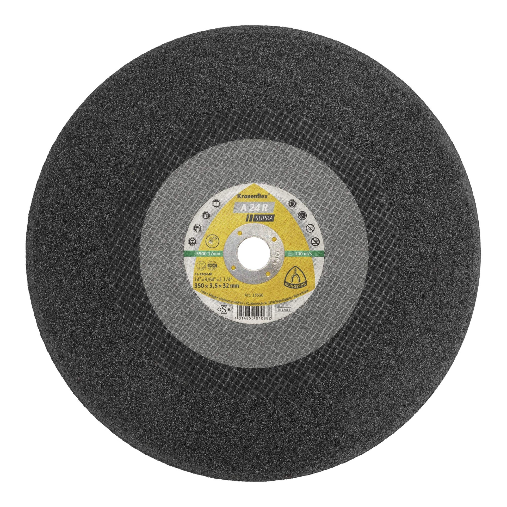 Klingspor 6807 - Disco de corte Kronenflex para metal A 24 R Supra, 300 x 3 x 32 mm