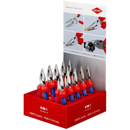 Knipex 00 18 01 V01 - Expositor sobremesa con 10 alicates Knipex 08 22 145 - Ferrotecnia