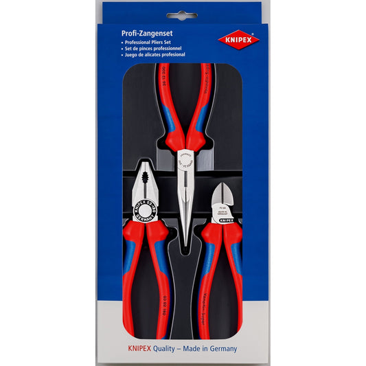 Knipex 00 20 11 - Knipex "Bestseller" Pliers Set (3 Pieces)
