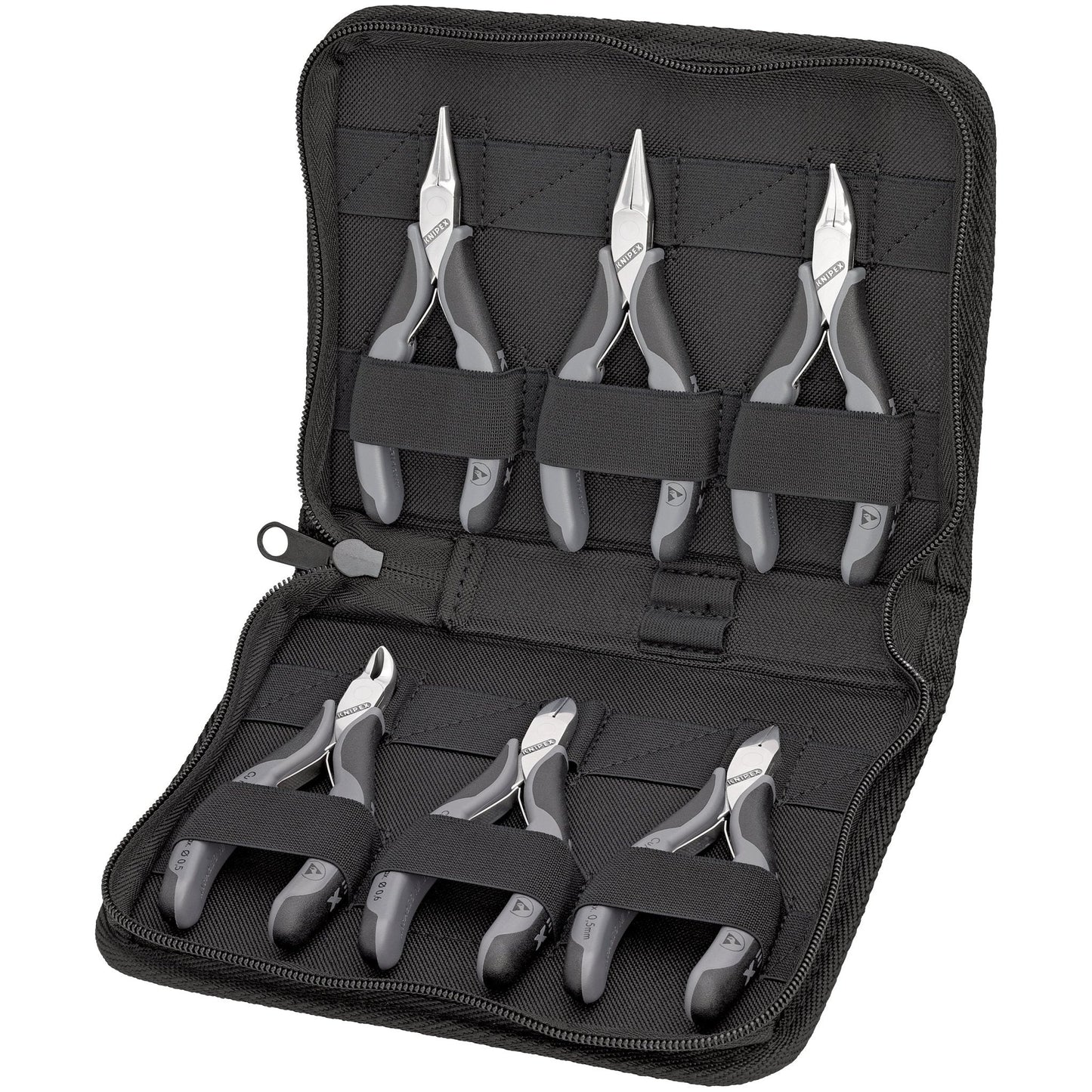 Knipex 00 20 17 - Case with electronics pliers