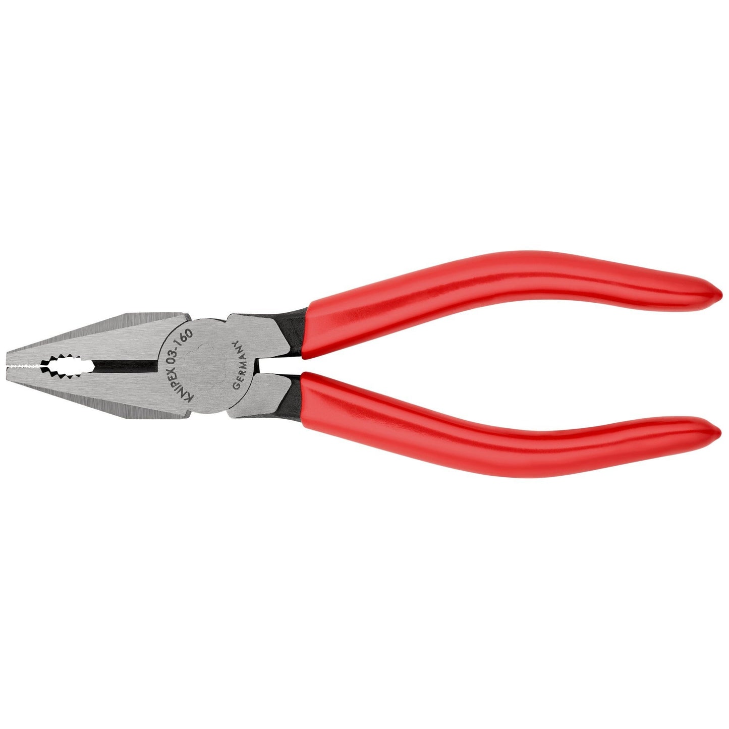 Knipex 0301160EAN -  Alicate universal con mangos recubiertos de plástico 160 mm