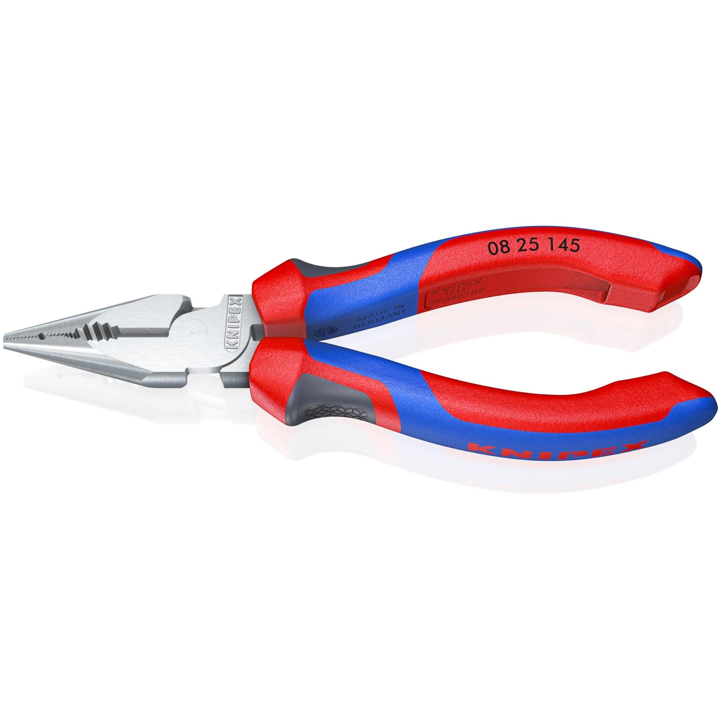 Knipex 08 25 145 - Pince pointue universelle Knipex 145 mm. avec poignées bicomposantes