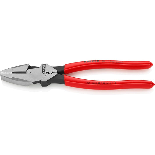 Knipex 09 11 240 - Alicate universal Knipex "Lineman" con mangos PVC