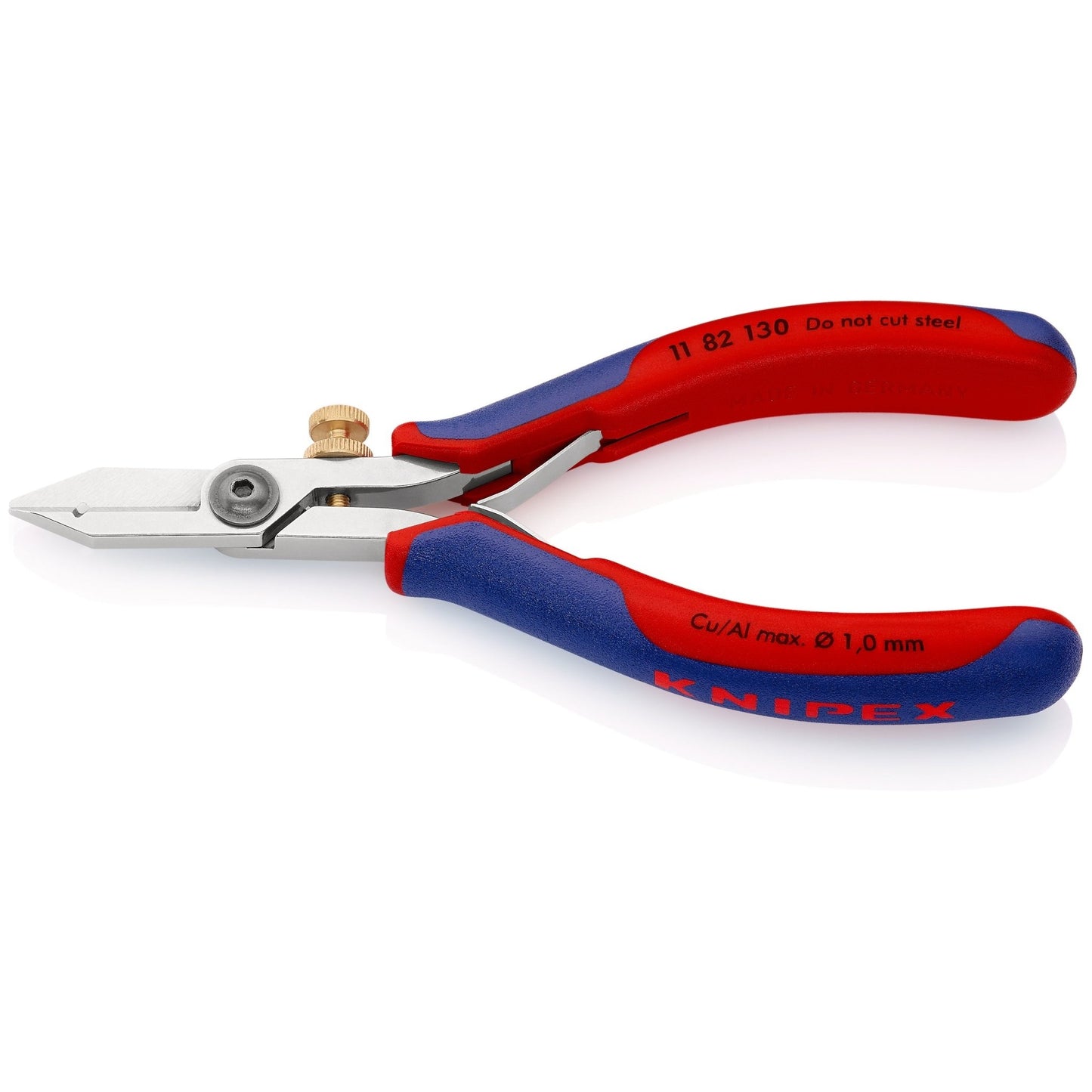 Knipex 11 82 130 - Wire stripping scissors for electronics