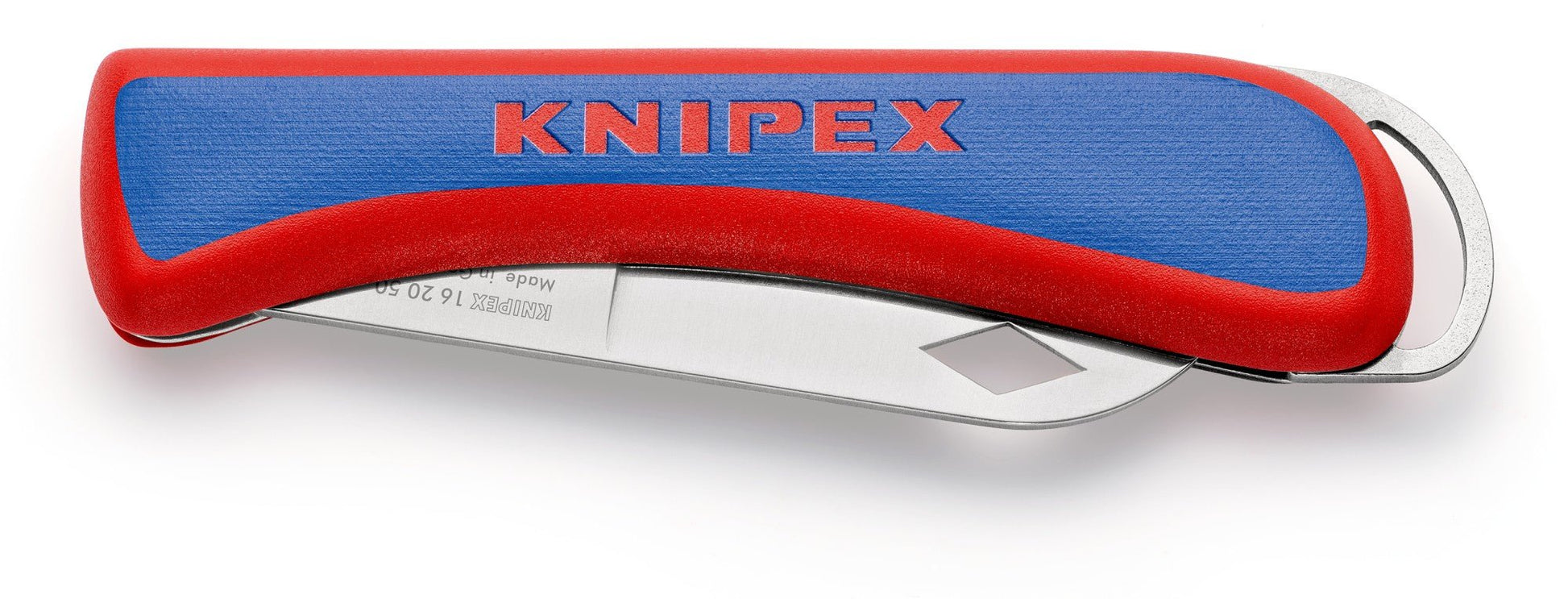Knipex 16 20 50 SB - Navaja de electricista Knipex (en embalaje autoservicio) - Ferrotecnia