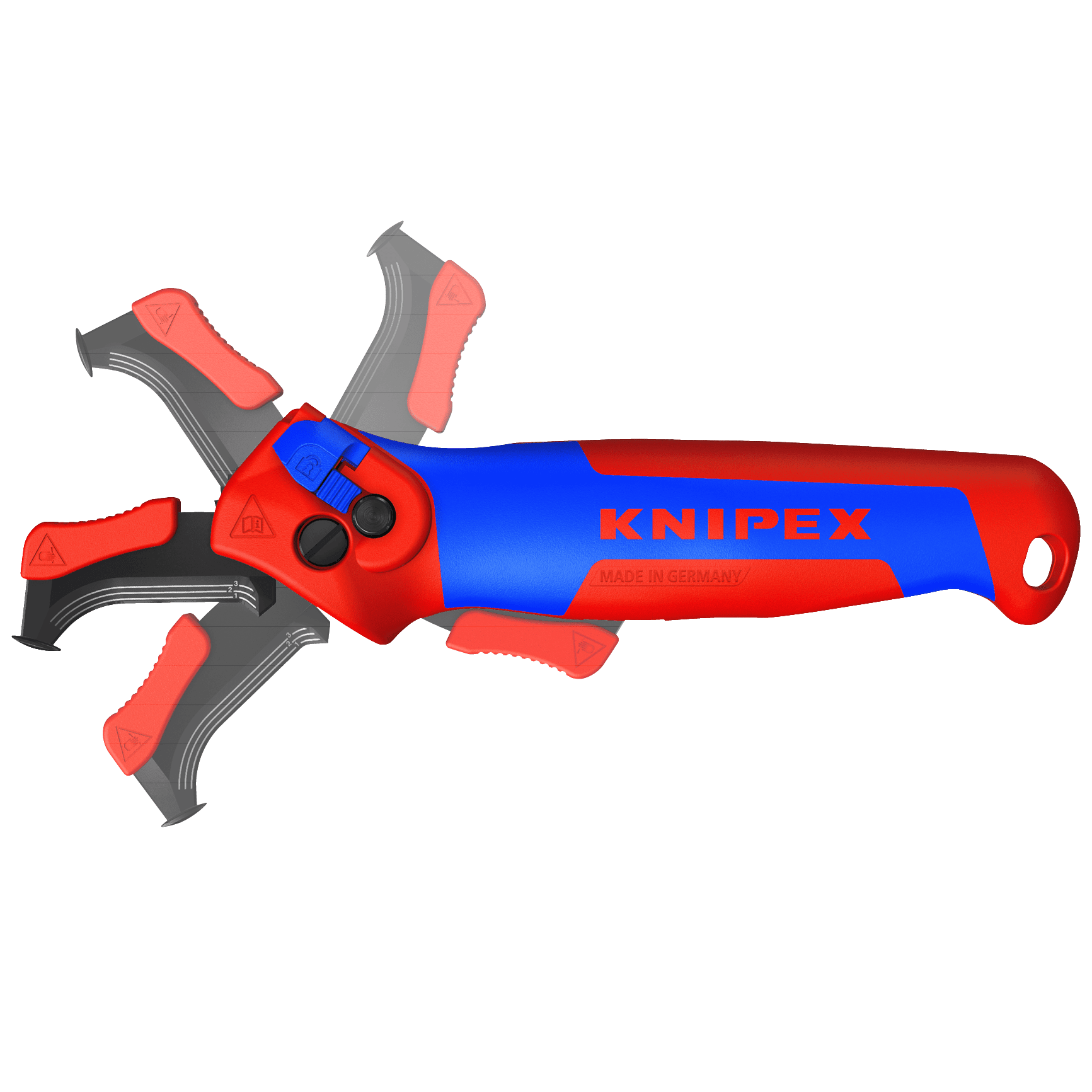 Knipex 16 50 145 SB - Pelacables con carraca y guía deslizamiento - Ferrotecnia