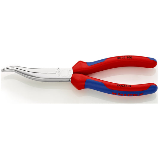 Knipex 38 35 200 - Knipex 200 mm mechanics pliers. with semi-round, wing-shaped mouths and two-component handles