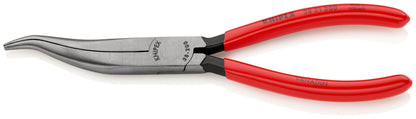 Knipex 3831200 - Alicate para mecánicos, bocas en forma de palomilla semiredondas - con mangos recubiertos de plást - Ferrotecnia