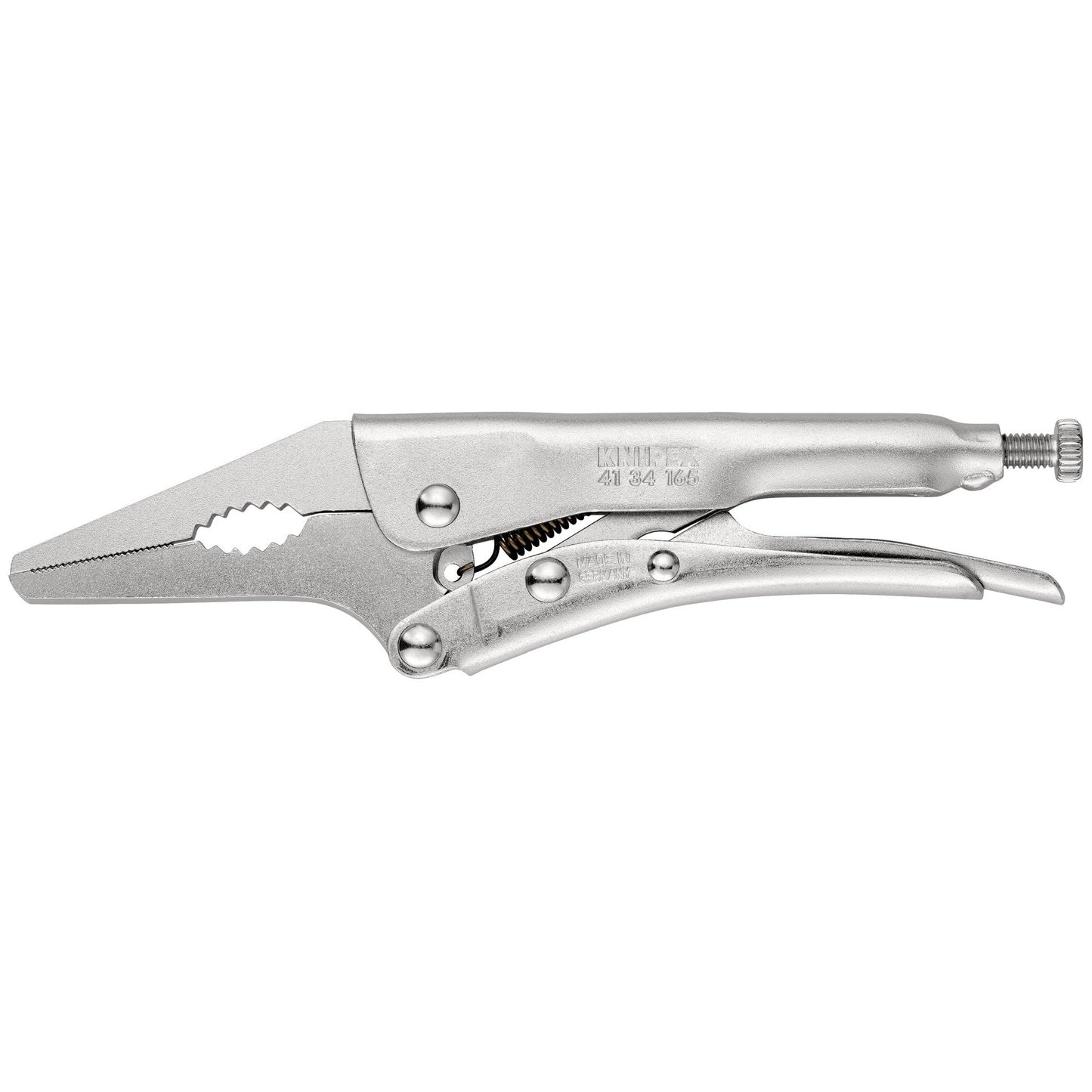 Knipex 4134165 - Grip Pliers with long, narrow jaws 165 mm