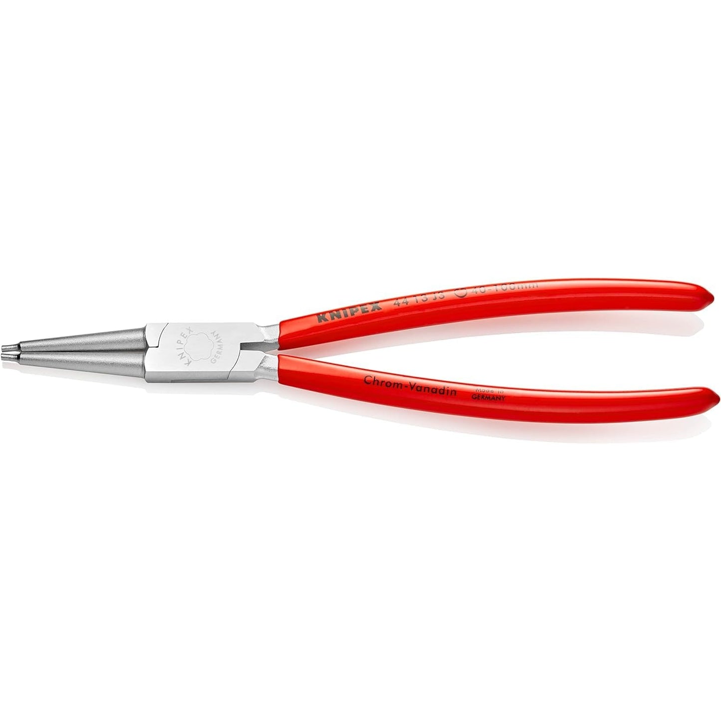 Knipex 44 13 J3 - Pince à circlips droite Knipex, pour circlips de 40 à 100 mm.