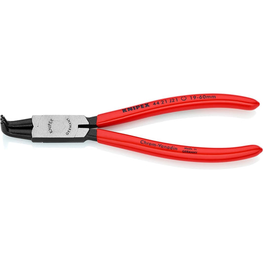 Knipex 44 21 J21 SB - Pliers with 90º mouth for Knipex internal washers, for washers from 19 to 60 mm. (in self-service packaging)