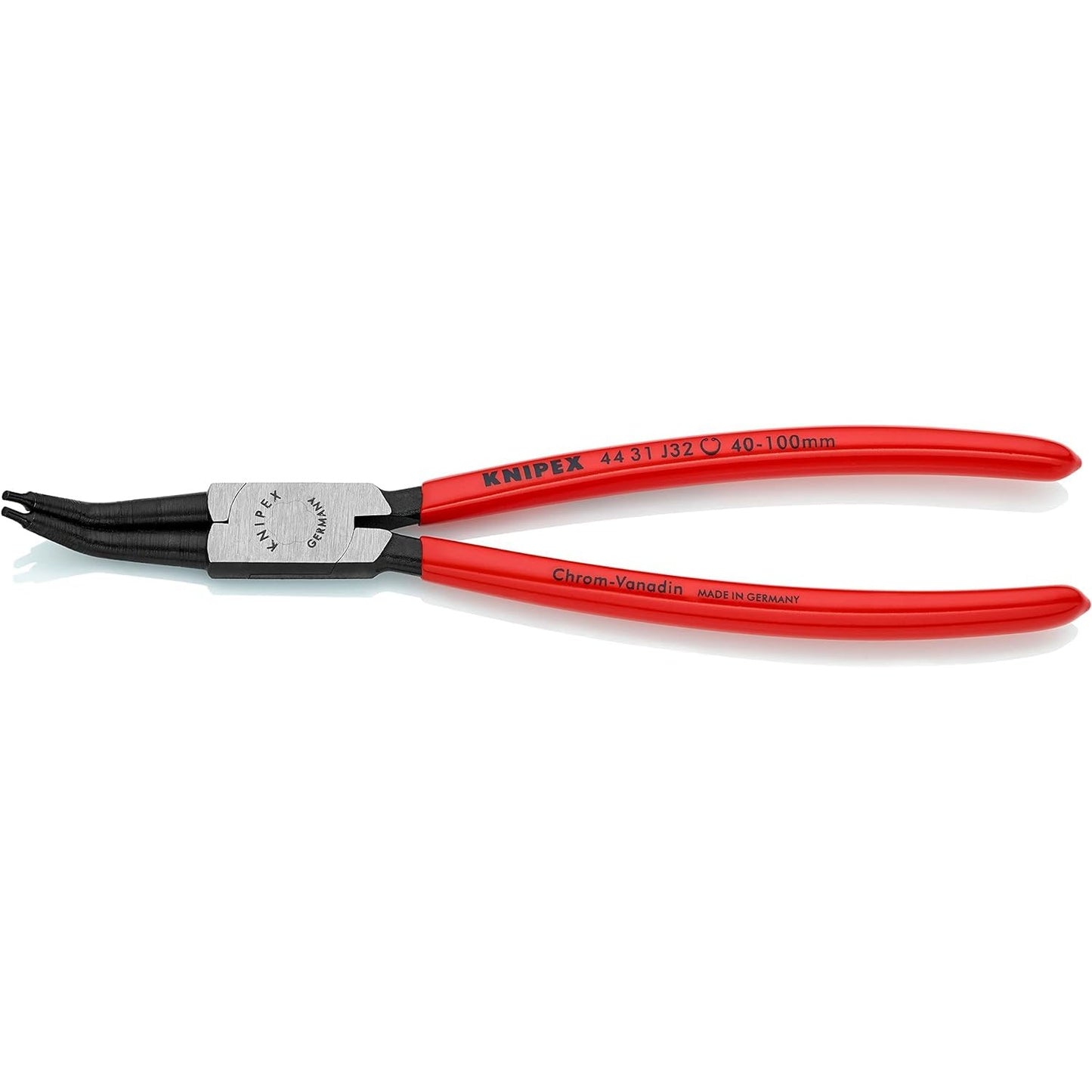 Knipex 44 31 J32 - Pliers with 45º mouth for Knipex internal washers, for washers from 40 to 100 mm.