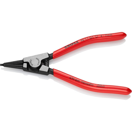 Knipex 46 11 G1 - Alicate recto con puntas de precisión para arandelas Knipex, para arandelas de 4,0 a 7,0 mm.