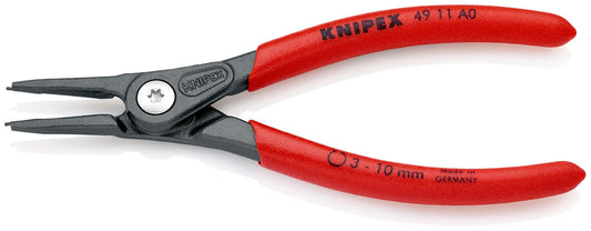 Knipex 49 11 A4 - Alicate de precisión recto para arandelas exteriores Knipex, para arandelas de 85 a 140 mm. - Ferrotecnia