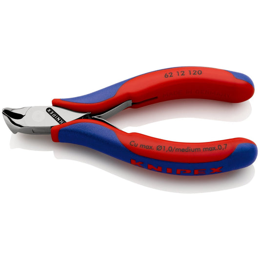 Knipex 62 12 120 - Oblique cutting pliers for electronics