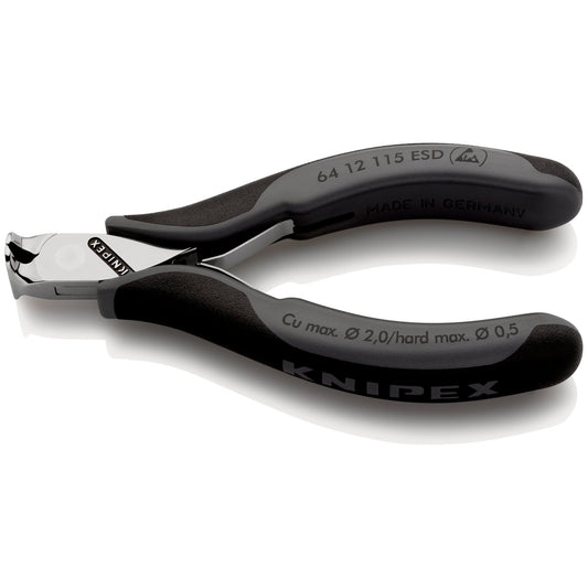 Knipex 64 12 115 ESD Electronics ESD Front Cutting Pliers