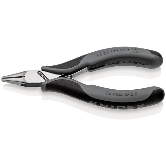 Knipex 64 22 115 ESD - Alicates de corte frontal para electrónica ESD - Ferrotecnia