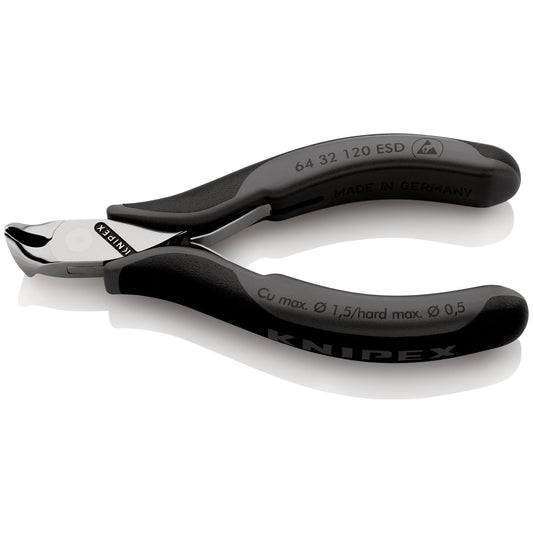 Knipex 64 32 120 ESD Electronics ESD Front Cutting Pliers
