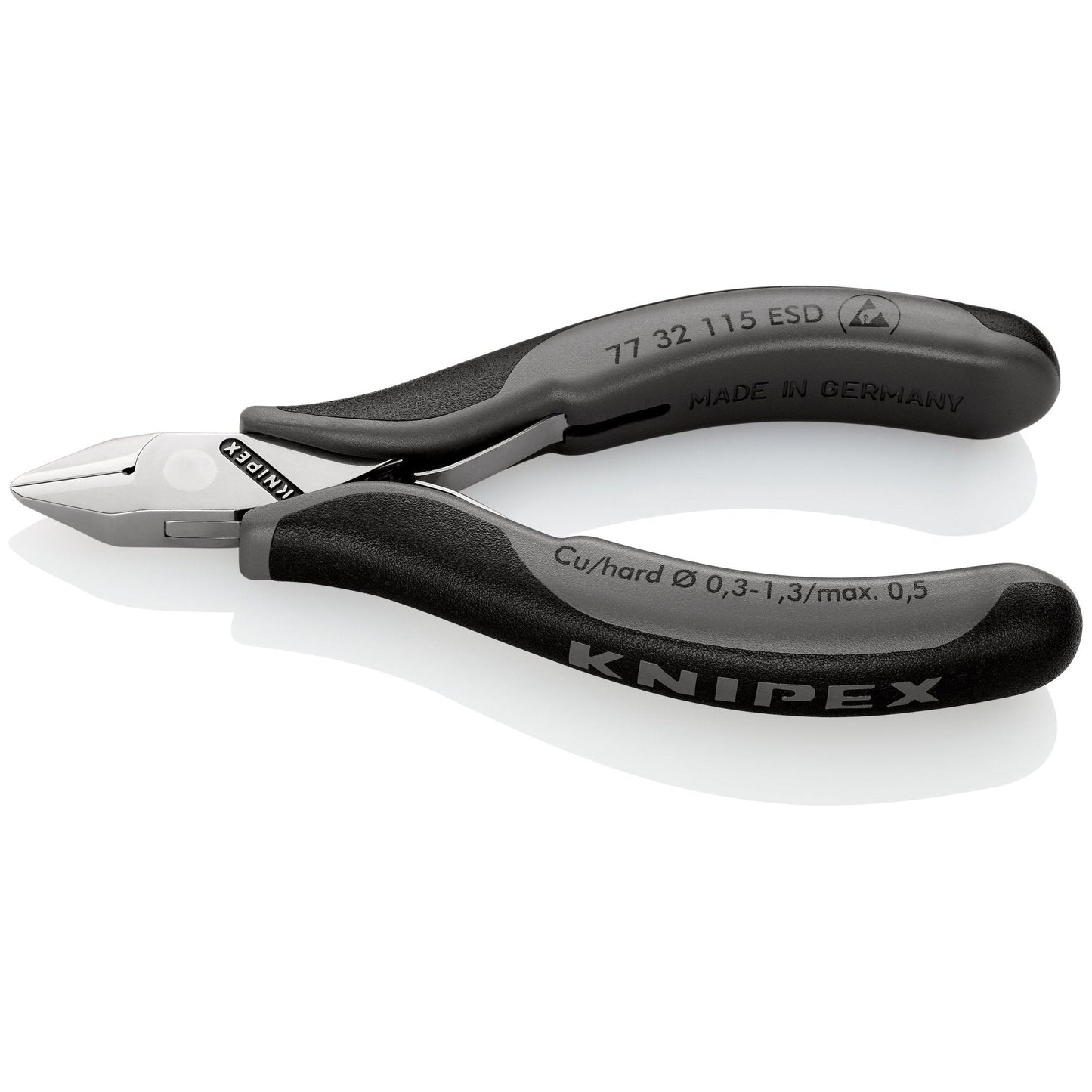 Knipex 77 32 115 ESD Electronics Diagonal Cutting Pliers ESD