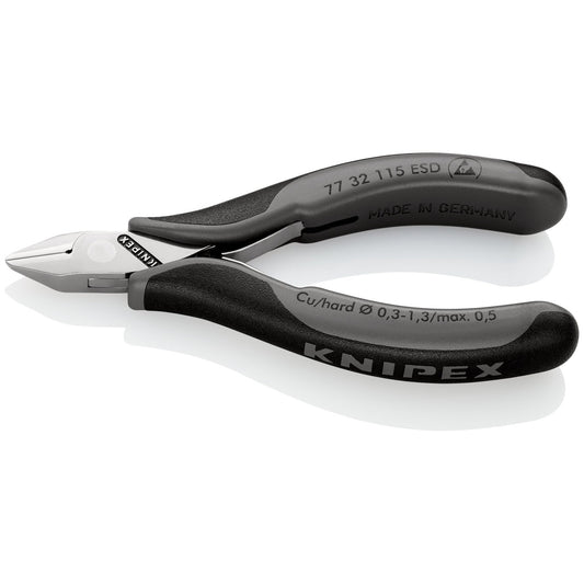 Knipex 77 32 115 ESD Electronics Diagonal Cutting Pliers ESD