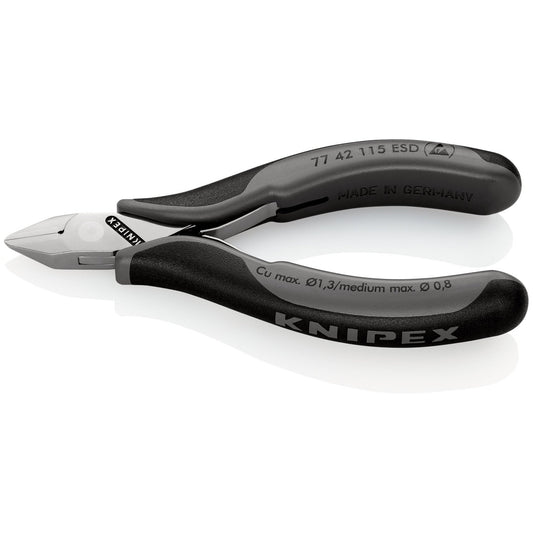 Knipex 77 42 115 ESD Electronics Diagonal Cutting Pliers ESD