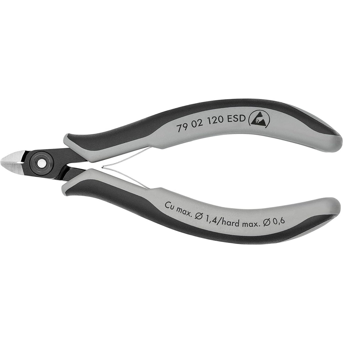 Knipex 79 02 120 ESD - Precision diagonal cutting pliers for electronics ESD Knipex 120 mm.