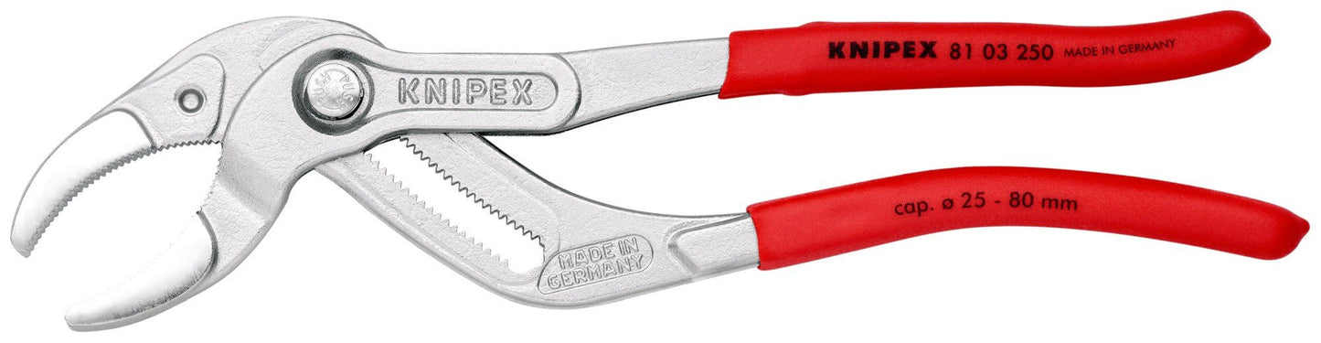 Knipex 8103250 - Tenaza para tuberías y racores 250 mm - Ferrotecnia