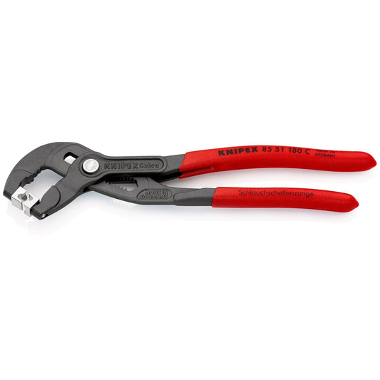 Knipex 85 51 180 C - Pliers for Knipex Click clamps 180 mm. with PVC handles