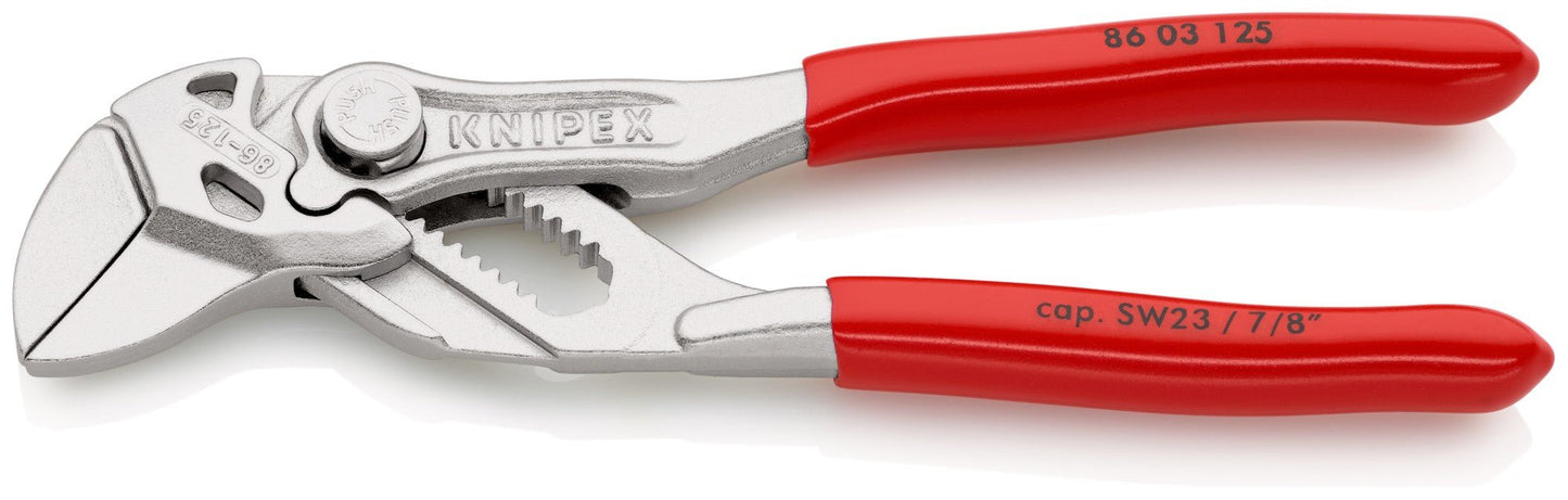 Knipex 86 03 125 - Tenaza llave Knipex 125 mm. con mangos PVC - Ferrotecnia