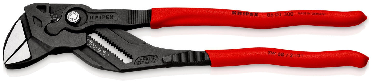 Knipex 8601300 - Tenaza llave - con mangos recubiertos de plástico 300 mm - Ferrotecnia