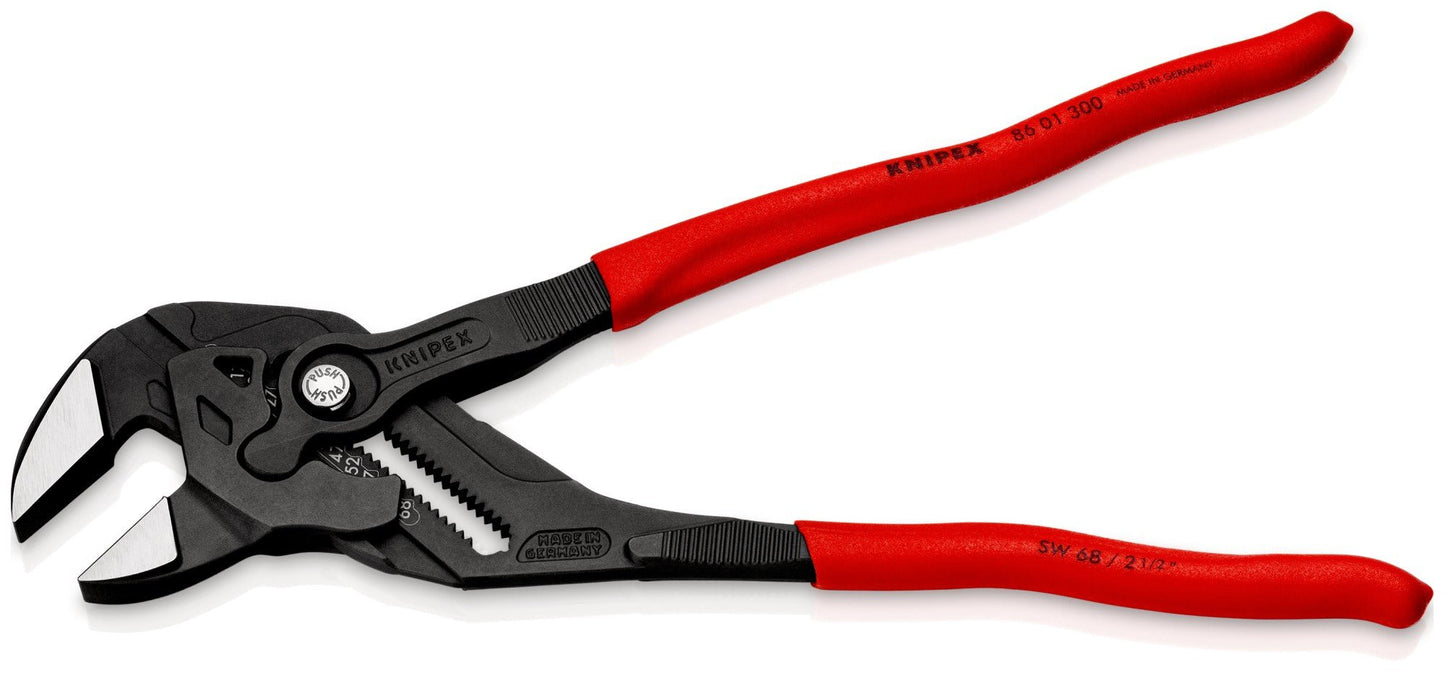 Knipex 8601300 - Tenaza llave - con mangos recubiertos de plástico 300 mm - Ferrotecnia