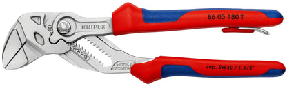 Knipex 8605180T - Tenaza llave anticaída 180 mm - Ferrotecnia