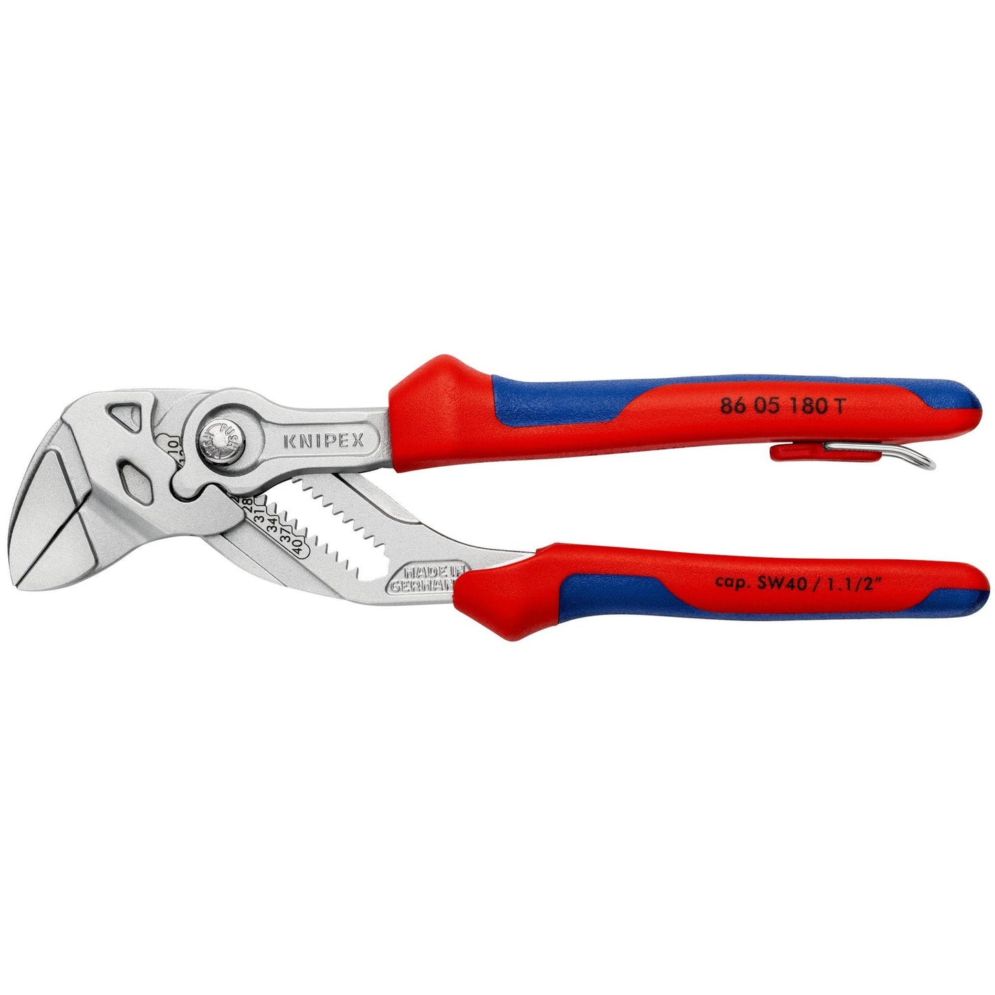 Knipex 8605180T - 180mm Anti-Drop Wrench Pliers