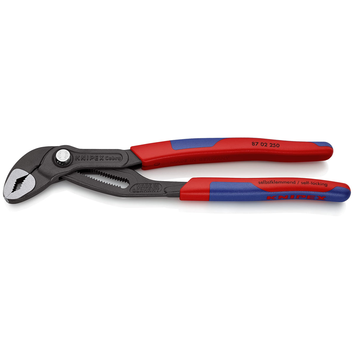Knipex 87 02 250 SB - Knipex Cobra® 250 mm pliers. with two-component handles (in self-service packaging)