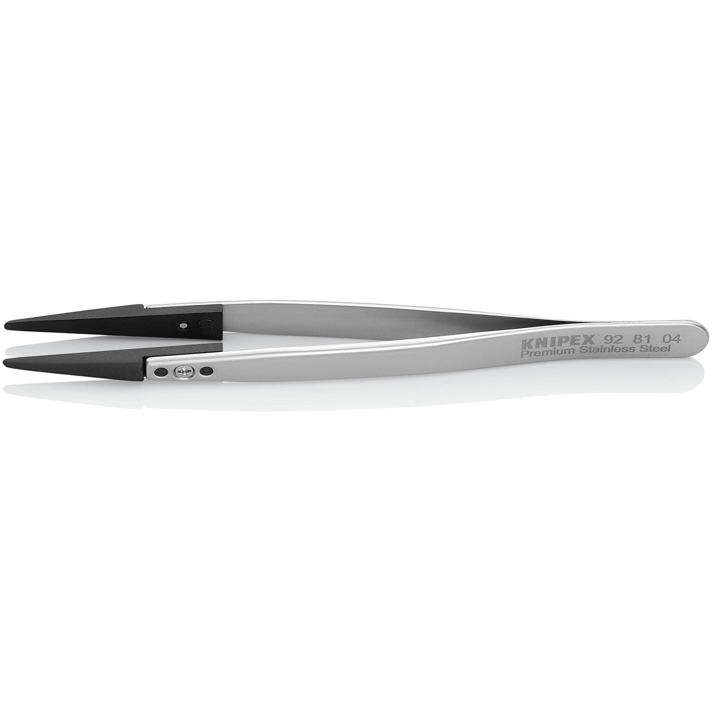 Knipex 92 81 04 - Tweezers with interchangeable tips ESD
