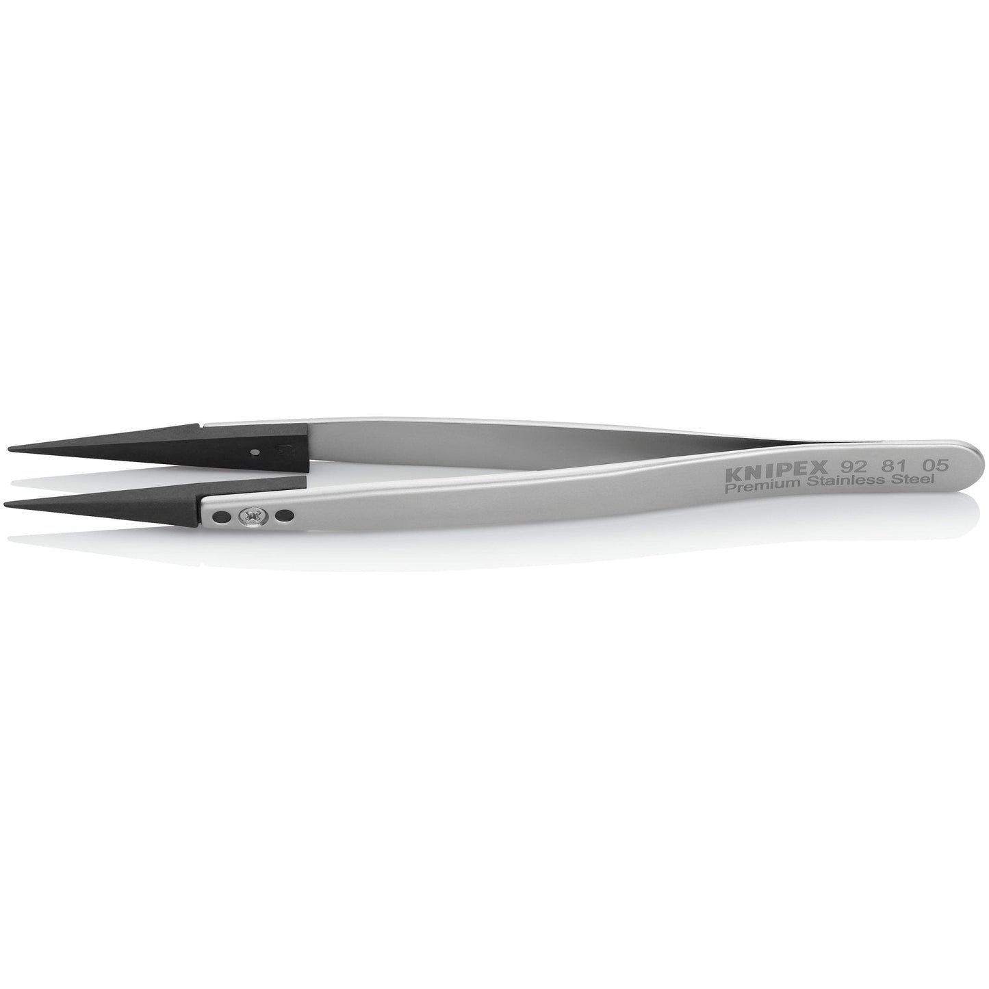 Knipex 92 81 05 - Tweezers with interchangeable tips ESD