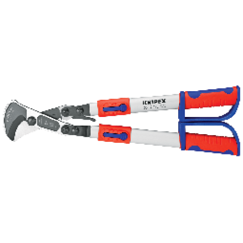 Knipex 95 32 038 - Tijeras cortacables con mangos telescópicos y acodables - Ferrotecnia