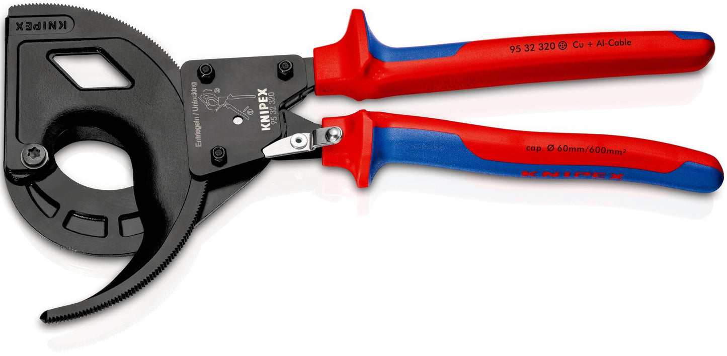 Knipex 9532320 - Cortacables de carraca 320 mm - Ferrotecnia