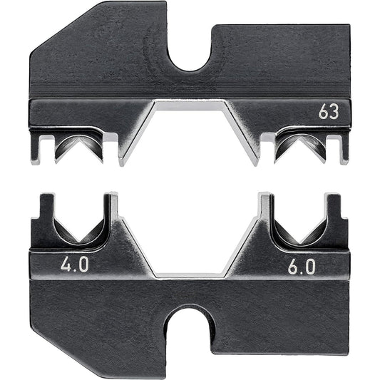 Knipex 97 49 63 - Mordazas intercambiables para alicates para crimpar terminales Knipex 97 43 xx