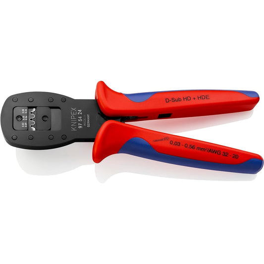 Knipex 97 54 24 - Alicate para crimpar mini-conectores Knipex